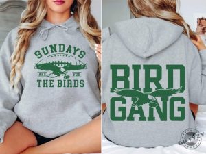 Sunday Are For The Birds Shirt Vintage Philadelphia Hoodie Philadelphia Birds Tshirt Eagle Sweatshirt Sport Shirt giftyzy 2