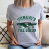 Football Sundays Are For The Birds Shirt Road To Victory Philly Sweatshirt Birds Gang Philadelphia Football Gift giftyzy 3