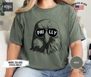 Philadelphia Football Shirt Eagles Football Sweatshirt Philly Football Hoodie Eagles Sports Tshirt Retro Eagles Football Gift giftyzy 2