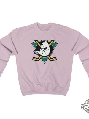 Mighty Ducks Unisex Sweatshirt Anaheim Ducks Shirt Nhl Unisex Hoodie Mighty Ducks Shirt revetee 2