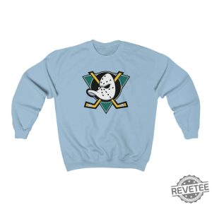 Mighty Ducks Unisex Sweatshirt Anaheim Ducks Shirt Nhl Unisex Hoodie Mighty Ducks Shirt revetee 3