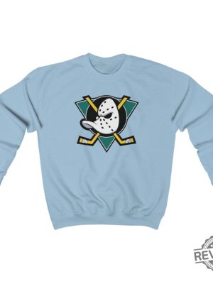 Mighty Ducks Unisex Sweatshirt Anaheim Ducks Shirt Nhl Unisex Hoodie Mighty Ducks Shirt revetee 3