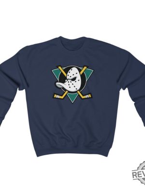 Mighty Ducks Unisex Sweatshirt Anaheim Ducks Shirt Nhl Unisex Hoodie Mighty Ducks Shirt revetee 4