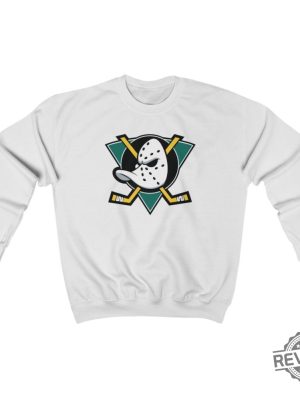 Mighty Ducks Unisex Sweatshirt Anaheim Ducks Shirt Nhl Unisex Hoodie Mighty Ducks Shirt revetee 5