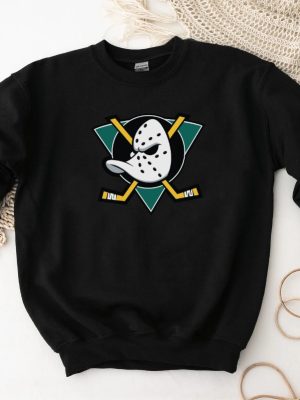 Mighty Ducks Unisex Sweatshirt Anaheim Ducks Shirt Nhl Unisex Hoodie Mighty Ducks Shirt revetee 7