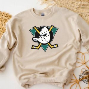 Mighty Ducks Unisex Sweatshirt Anaheim Ducks Shirt Nhl Unisex Hoodie Mighty Ducks Shirt revetee 8