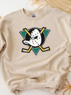 Mighty Ducks Unisex Sweatshirt Anaheim Ducks Shirt Nhl Unisex Hoodie Mighty Ducks Shirt revetee 8