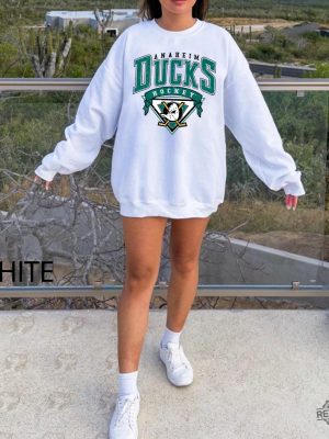 Anaheim Mighty Ducks Vintage Hockey Sweatshirt Trevor Zegras Sweatshirt Mighty Ducks Shirt Anaheim Ducks Shirt revetee 2