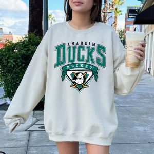 Anaheim Mighty Ducks Vintage Hockey Sweatshirt Trevor Zegras Sweatshirt Mighty Ducks Shirt Anaheim Ducks Shirt revetee 3