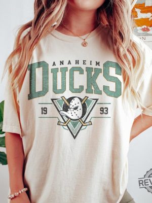 Vintage 90S Anaheim Ducks Shirt Crewneck Anaheim Ducks Sweatshirt Mighty Ducks Shirt Anaheim Ducks Shirt revetee 3