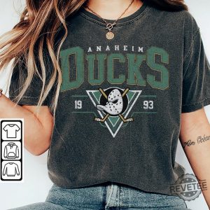 Vintage 90S Anaheim Ducks Shirt Crewneck Anaheim Ducks Sweatshirt Mighty Ducks Shirt Anaheim Ducks Shirt revetee 4