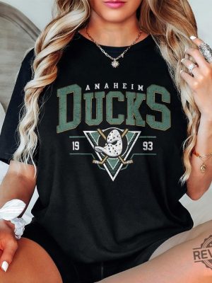 Vintage 90S Anaheim Ducks Shirt Crewneck Anaheim Ducks Sweatshirt Mighty Ducks Shirt Anaheim Ducks Shirt revetee 6