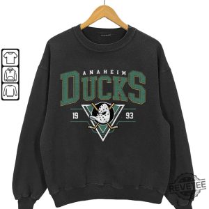 Vintage 90S Anaheim Ducks Shirt Crewneck Anaheim Ducks Sweatshirt Mighty Ducks Shirt Anaheim Ducks Shirt revetee 7