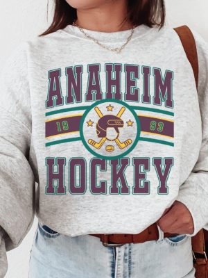 Vintage Anaheim Duck Sweatshirt Vintage Ducks Sweater Ducks T Shirt Mighty Ducks Shirt Anaheim Ducks Shirt revetee 2