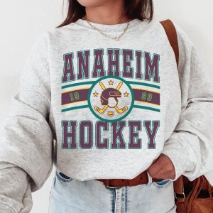 Vintage Anaheim Duck Sweatshirt Vintage Ducks Sweater Ducks T Shirt Mighty Ducks Shirt Anaheim Ducks Shirt revetee 3