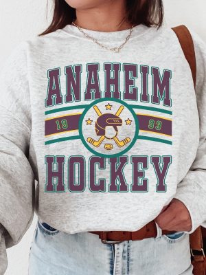 Vintage Anaheim Duck Sweatshirt Vintage Ducks Sweater Ducks T Shirt Mighty Ducks Shirt Anaheim Ducks Shirt revetee 3