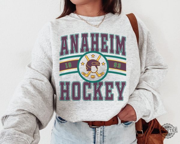 Vintage Anaheim Duck Sweatshirt Vintage Ducks Sweater Ducks T Shirt Mighty Ducks Shirt Anaheim Ducks Shirt revetee 3