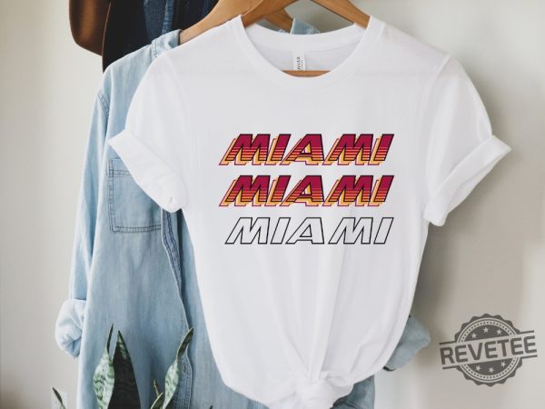 Heat Inspired Shirt Heat Fan Gift Heat Culture Shirt Unisex Miami Shirt Miami Basketball Miami Heat Shirt revetee 1