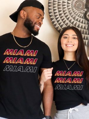 Heat Inspired Shirt Heat Fan Gift Heat Culture Shirt Unisex Miami Shirt Miami Basketball Miami Heat Shirt revetee 3