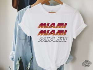 Heat Inspired Shirt Heat Fan Gift Heat Culture Shirt Unisex Miami Shirt Miami Basketball Miami Heat Shirt revetee 4