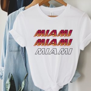 Heat Inspired Shirt Heat Fan Gift Heat Culture Shirt Unisex Miami Shirt Miami Basketball Miami Heat Shirt revetee 4