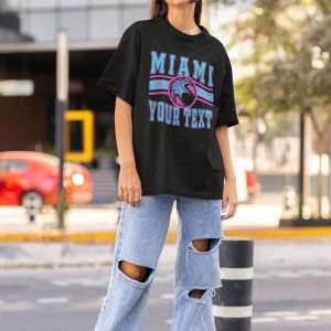 Vintage Miami Vic Sweatshirt Vice Sweater Miami Vic Vice T Shirt Vintage Basketball Fan Shirt Miami Heat Shirt revetee 3