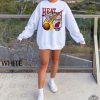 Vintage Miami Basketball Sweatshirt Heat Crewneck Sweatshirt Miami Shirt Miami Heat Shirt revetee 1