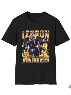 Vintage 90S Basketball Bootleg Style T Shirt Lebron James T Shirt Lebron James Shirt revetee 2