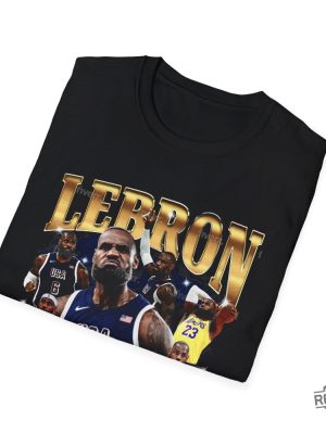 Vintage 90S Basketball Bootleg Style T Shirt Lebron James T Shirt Lebron James Shirt revetee 3