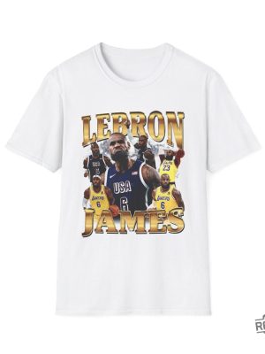 Vintage 90S Basketball Bootleg Style T Shirt Lebron James T Shirt Lebron James Shirt revetee 6