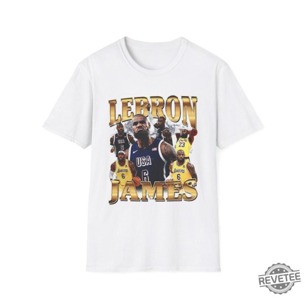 Vintage 90S Basketball Bootleg Style T Shirt Lebron James T Shirt Lebron James Shirt revetee 6