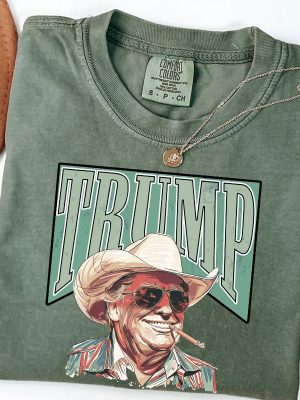 Trump Shirt Western Trump Tee Cowboy Shirt Make America Great Trump Daddy Shirt revetee 2