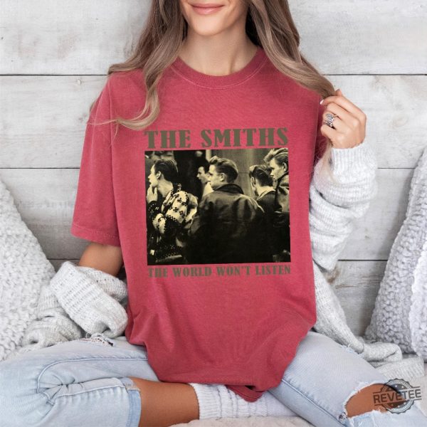 The Smiths Shirt The Smiths The Queen Is Dead Shirt The Smiths T Shirt The Smiths T Shirt revetee 1