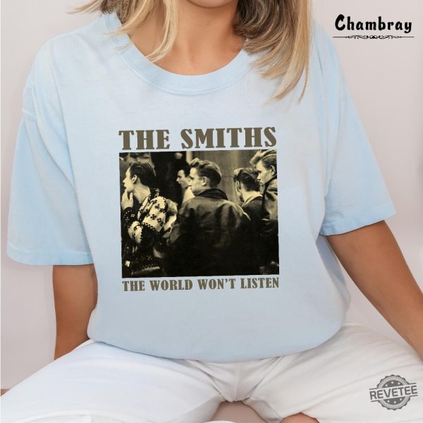 The Smiths Shirt The Smiths The Queen Is Dead Shirt The Smiths T Shirt The Smiths T Shirt revetee 4