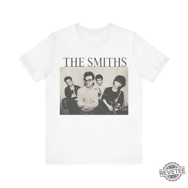 The Smiths Promo Tee Vintage Style Graphic T Shirt 2000S Retro Band Merch The Smiths T Shirt revetee 1