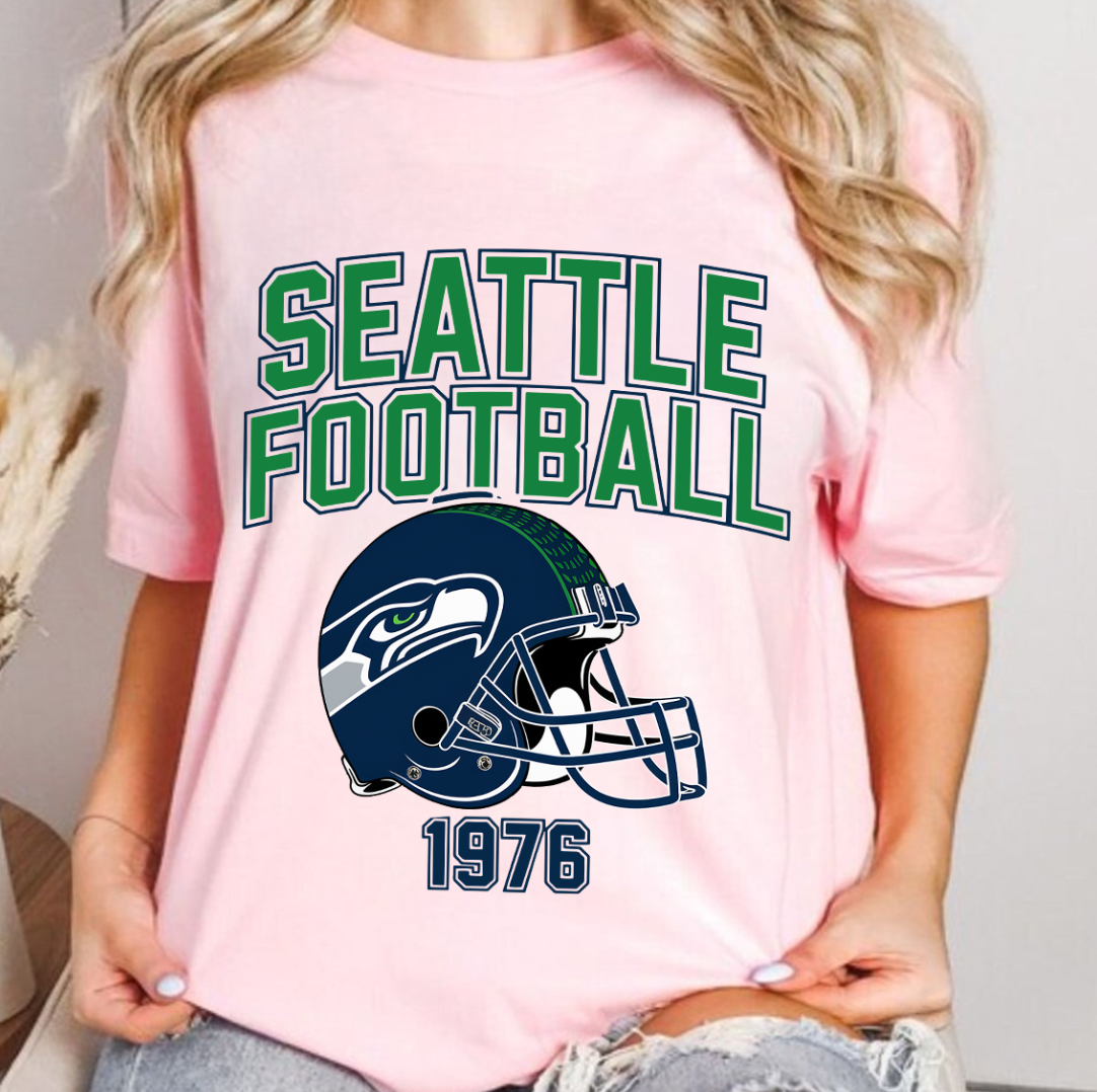 Seattle Seahawks Football Vintage 1976 Sweatshirt T Shirt Hoodie Retro Gift For Seattle Football Fans