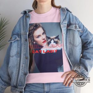 taylor swift childless cat lady t shirt sweatshirt hoodie funny cat lover swfties gift kamala harris vmas endorsement tee laughinks 3