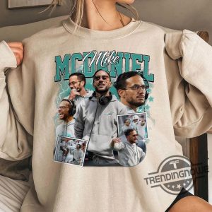 Mike Mcdaniel Sweatshirt Miami Dolphins Shirt Game Day 90S Retro Graphic Tee trendingnowe 3