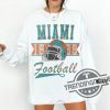 Miami Football Sweatshirt Miami Football Vintage Shirt Dolphin Sweatshirt Miami Dolphins Shirt trendingnowe 1