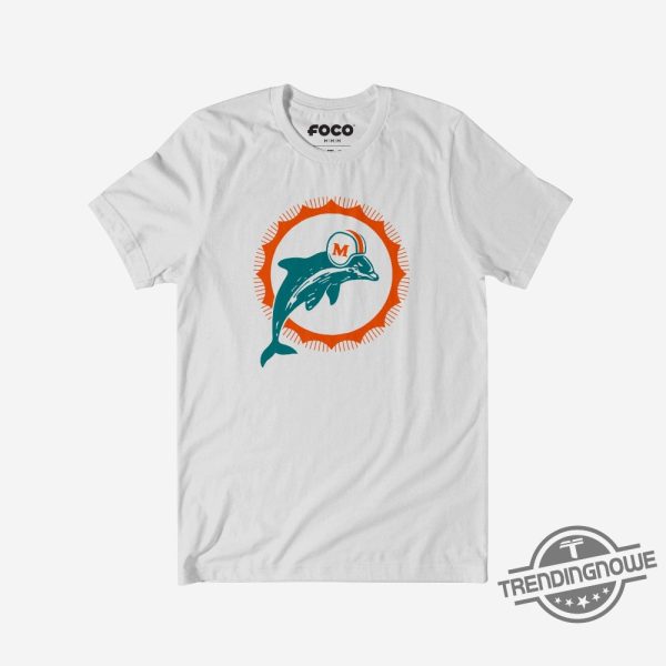 Miami Dolphins 1966 Logo T Shirt Miami Dolphins Shirt trendingnowe 3