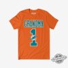 Miami Dolphins Number 1 Grandma T Shirt Miami Dolphins Shirt Grandma Gift Shirt trendingnowe 1