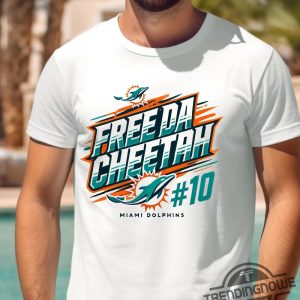 Tyreek Hill T Shirt Miami Dolphins Shirt Miami Cheetah Miami T Shirt Sweatshirt Hoodie Dads Gift trendingnowe 2