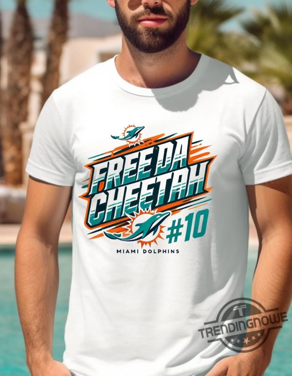 Tyreek Hill T Shirt Miami Dolphins Shirt Miami Cheetah Miami T Shirt Sweatshirt Hoodie Dads Gift trendingnowe 2