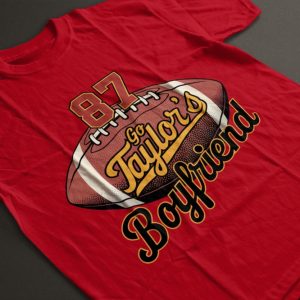 go taylors boyfriend kansas city chiefs shirt football taylor swift funny tee