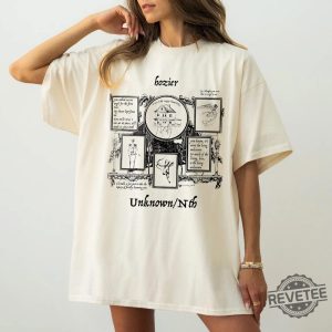 Hozier Unreal Unearth Tour Tshirt Vintage Hozier Shirt Hozier Fan Gift Sweatshirt 2024 Hozier Rock revetee 2