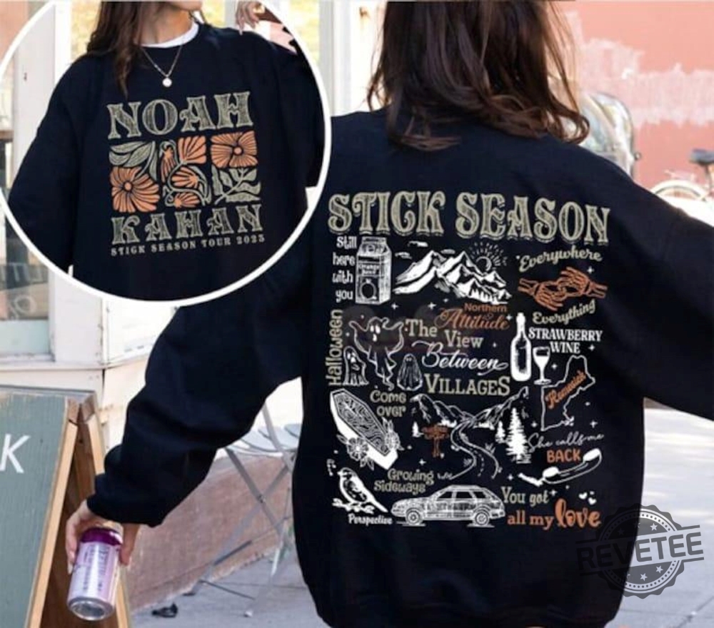 Noah Stick Season Tour Sweatshirt Hoodie Shirt Kahan Halloween Noah Kahan Folk Pop Music Shirt