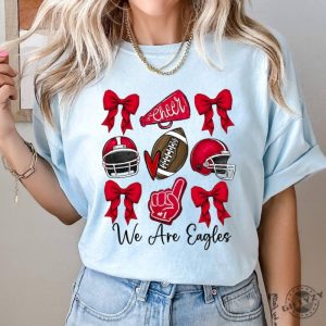 Custom Football Coquette Bow Shirt Bow Mascot Sweatshirt Football Cheer Tshirt Football Team Hoodie Bow School Shirt giftyzy 6