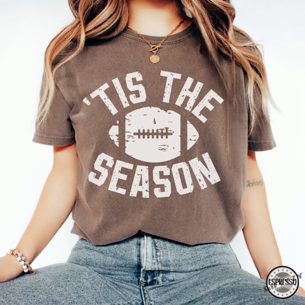 Tis The Season Football Shirt Tis The Season Sports Tshirt Retro Football Mom Sweatshirt Game Day Apparel Football Coach Gift