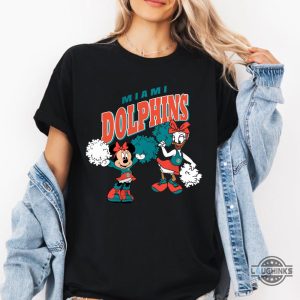 miami dolphins mouse cheerleading football sports team t shirt unique gift idea for fans laughinks 4