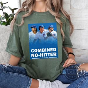 mlb chicago cubs combined no hitter shirt shota imanaga nate pearson porter hodge fan gift laughinks 1